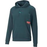 Hanorac unisex Puma Fussball Street 65759306, S, Verde