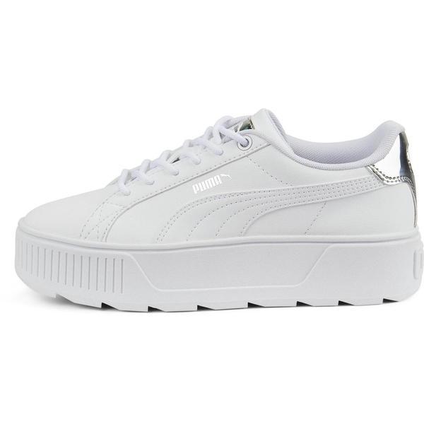 Pantofi sport femei puma karmen distressed 38763602, 37.5, alb
