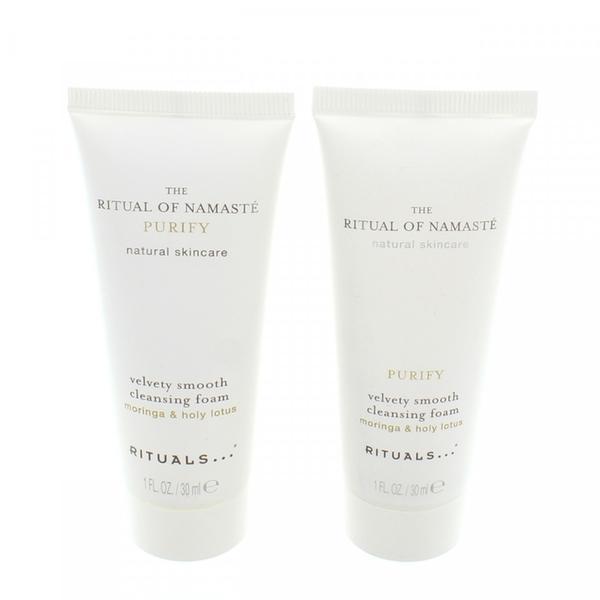Spuma pentru curatare The Ritual of Namaste, Rituals, 2 x 30 ml CURATARE