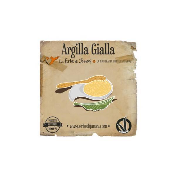 Argila galbena erbe di janas, 50g