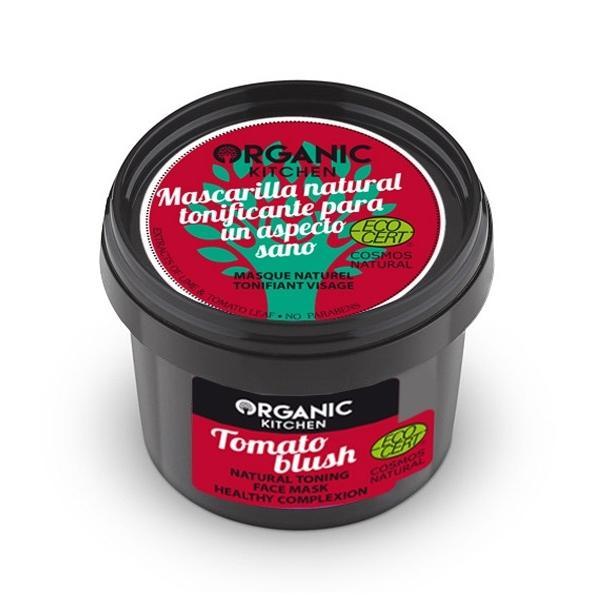 Masca tonifianta pentru ten sanatos tomato blush - organic kitchen, 100ml