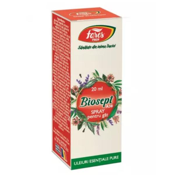 Biosept spray gat A30 Fares, 20ml