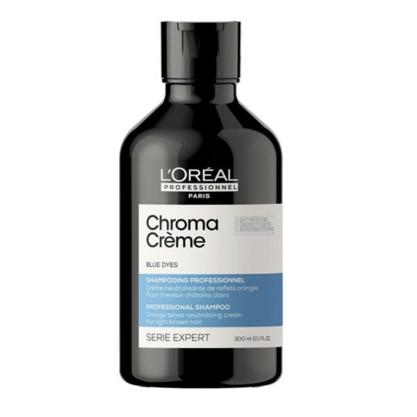Sampon Neutralizator Reflexe Portocalii – L'Oréal Professionnel Serie Expert Chroma Crème Blue 300ml 300ml imagine noua
