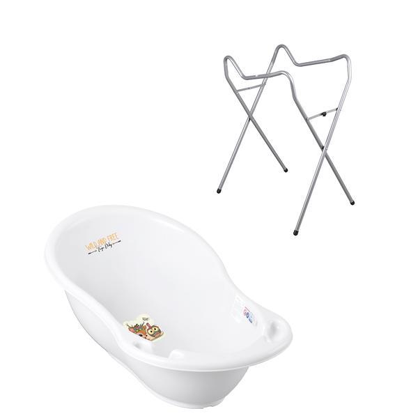 Set cadita caprioara 86 cm + suport universal metalic dz