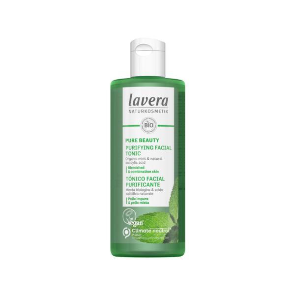 Tonic purifiant cu menta si acid salicilic natural lavera, 200ml 