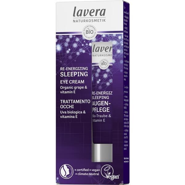 Contur ochi noapte cu antioxidanti Re-Energizing Sleeping Eye Cream Lavera, 15ml image0