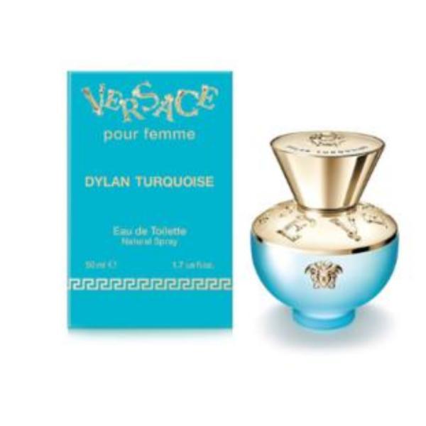 Apă de toaletă, Versace, Dylan Turquoise Pour Femme, Femei, 50ml 50ml imagine noua