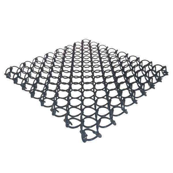 Suport pentru oale fierbinti onda epoxy negru 18x18 cm