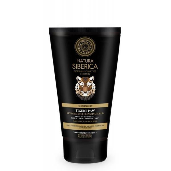 Scrub exfoliant pentru ten barbati, Tiger's Paw - Natura Siberica 150ml