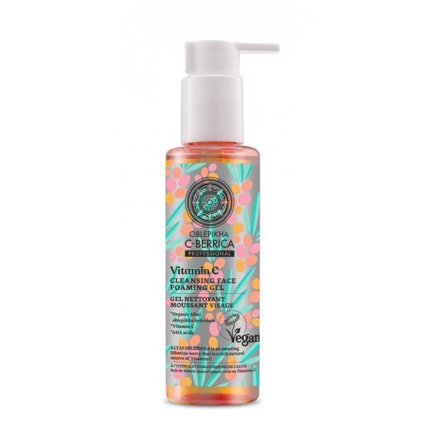 Gel spumant demachiant cu vitamina c si acizi aha, 145ml