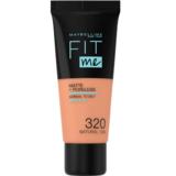 Fond de Ten - Maybelline Fit Me! Matte + Poreless Normal to Oily Skin, nuanta 320 Natural Tan, 30 ml