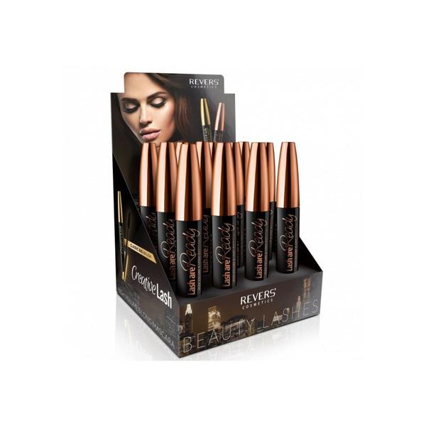 Mascara Lash are Ready - High Volume % Long, Revers, negru, Set 11+1 Gratis