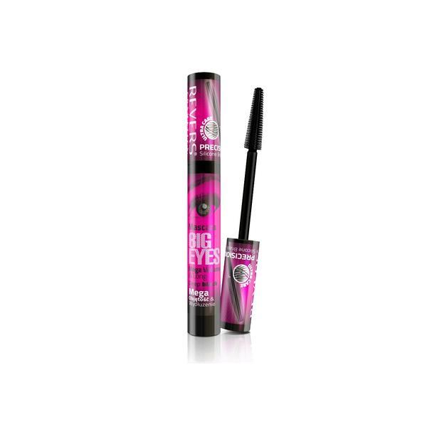 Mascara big eyes, revers, mega volum si alungire, negru, 10 ml