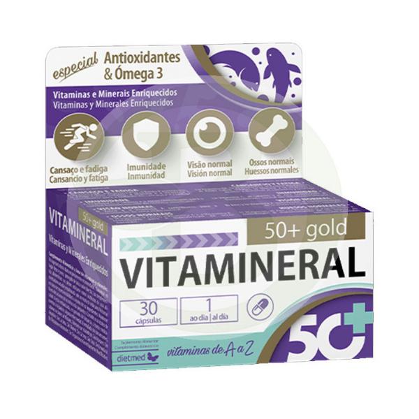 Vitamineral 50+ gold, 30 capsule