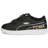 Pantofi sport copii Puma Smash v2 Home School 38620001, 31.5, Negru