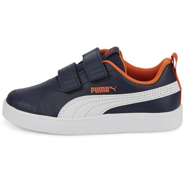 Pantofi sport copii Puma Courtflex V2 V Ps 37154326, 31, Albastru