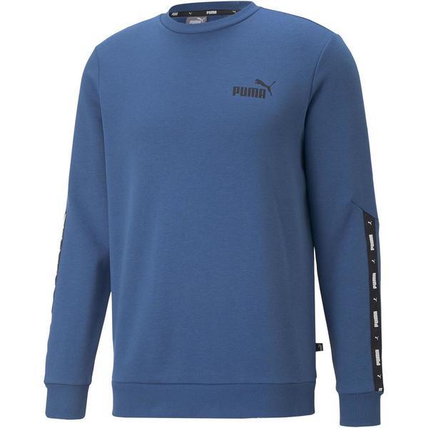 Bluza barbati puma essentials tape crew 84903817, m, albastru
