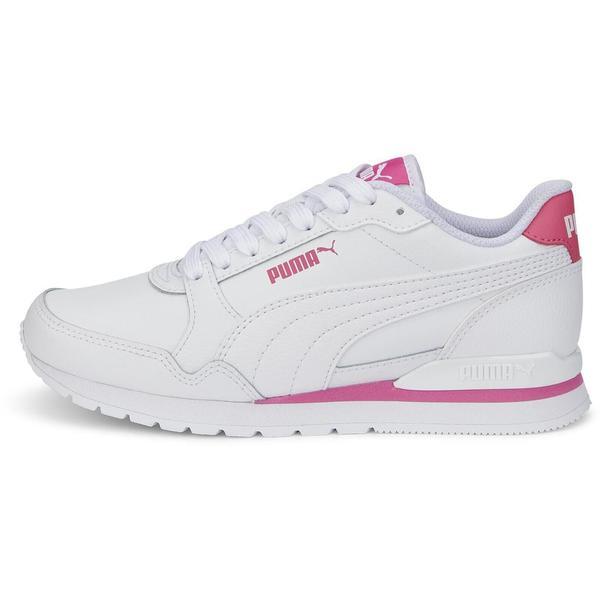 Pantofi sport copii puma st runner v3 l jr 38490404, 37, alb