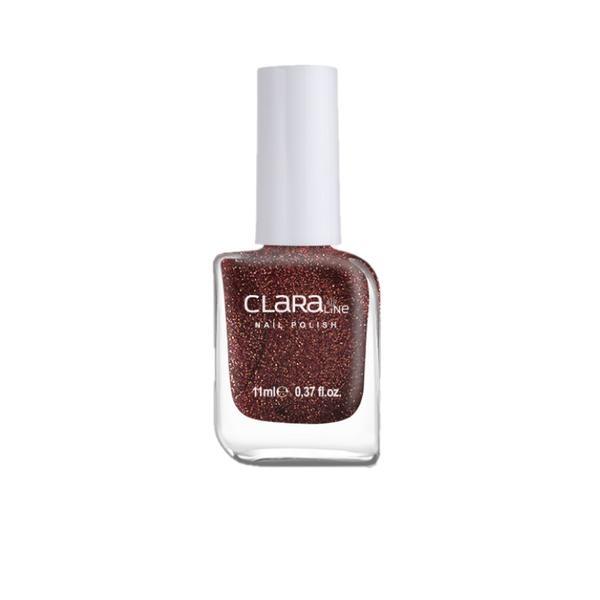 Lac de unghii claraline glitter 109 vișiniu, 11 ml