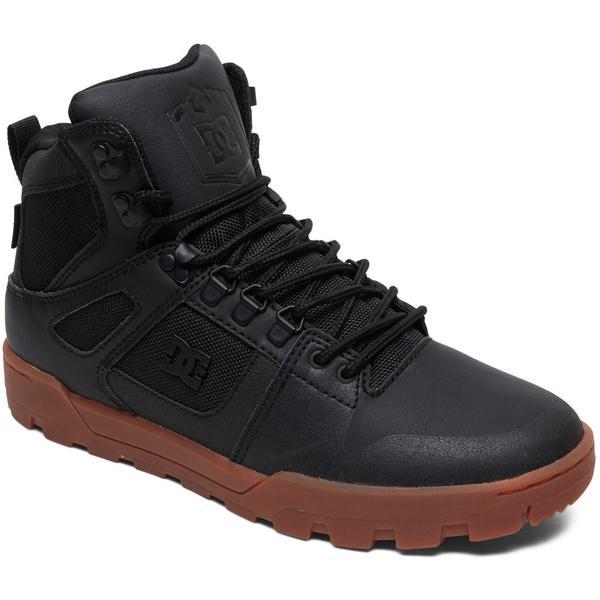 Ghete barbati DC Shoes Pure High-Top Water-Resistant ADYB100018-BGM, 39, Negru