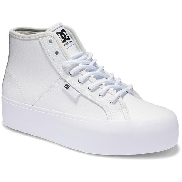 Ghete femei DC Shoes Manual Hi Wnt ADJS300286-WW0, 38.5, Alb