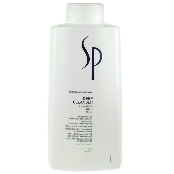 SHORT LIFE - Sampon pentru Par Tratat Chimic - Wella SP Deep Cleanser Shampoo 1000 ml image