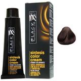 SHORT LIFE - Vopsea Crema Demi-permanenta - Black Professional Line Sintesis Color Cream, nuanta 6.41 Wood, 100ml