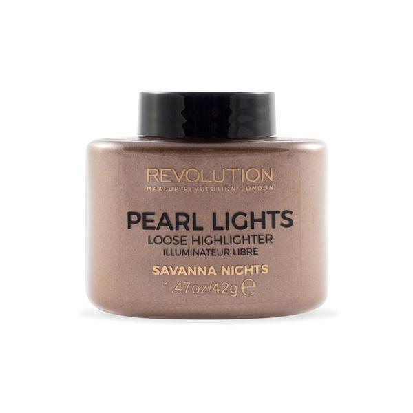 Iluminator Pearl Lights, Savannah Nights, Makeup Revolution, 25g 25g poza noua reduceri 2022