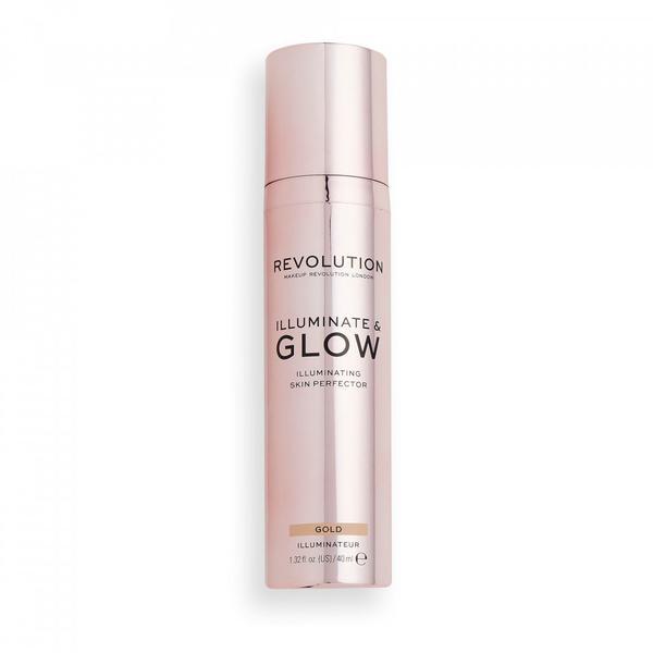 Iluminator lichid Glow & lluminate, Champagne, Makeup Revolution, 40ml 40ML