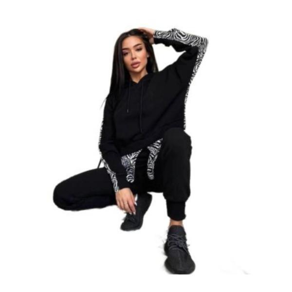 Compleu wendy, negru/alb, l