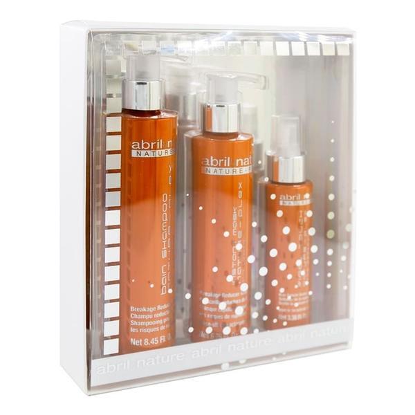 Set produse ingrjire pentru regenerarea intensa a parului Nature Plex Abril et Nature (Sampon 250ml, Masca 200 ml, Ser 100ml)