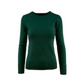 Pulover, Univers Fashion, tricotat fin, verde, S-M