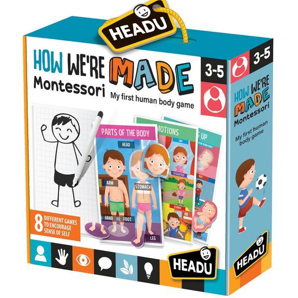 Montessori. Sa invatam partile corpului!