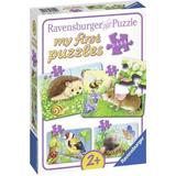 Primul meu puzzle 4 in 1. Animale de padure