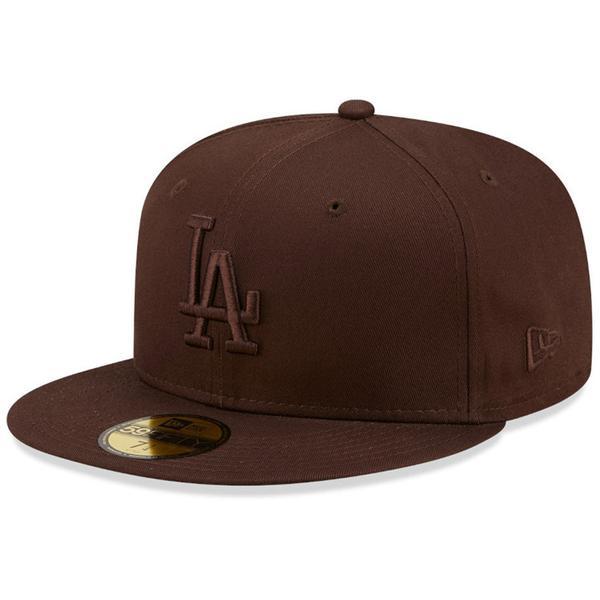Sapca unisex new era la dodgers league essential brown 59fifty 60285231, 7 1/4, maro