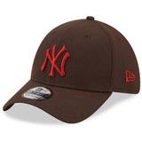 Sapca unisex New Era New York Yankees League Essential Dark Brown 39THIRTY 60284930, S/M, Maro