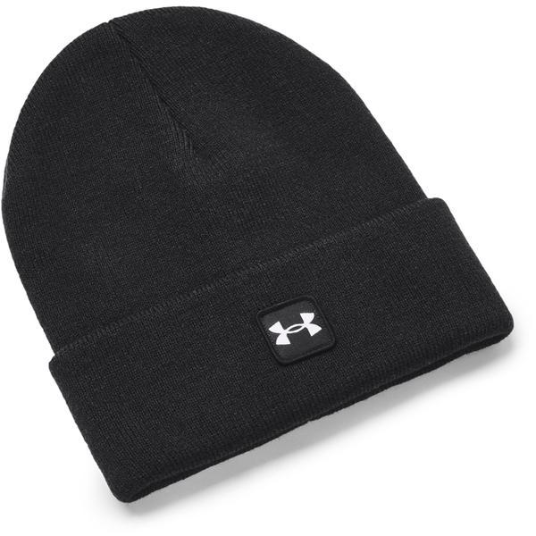 Fes barbati under armour halftime cuff beanie 1373155-001, osfm, negru
