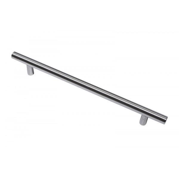 Maner cilindric model FI 12, 192 mm, finisaj inox