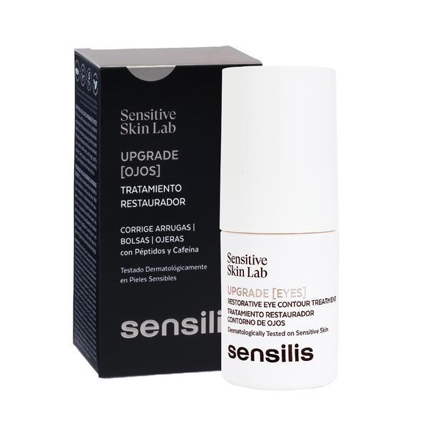 Crema pentru conturul ochilor Sensilis Upgrade, netezeste ridurile, reda fermitate ploapei, reduce pungile si cearcanele, 15 ml cearcanele imagine noua