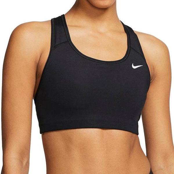 Bustiera femei nike dri-fit swoosh non padded bv3630-010, s, negru