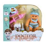 Bebelus cu accesorii doctor, 7Toys