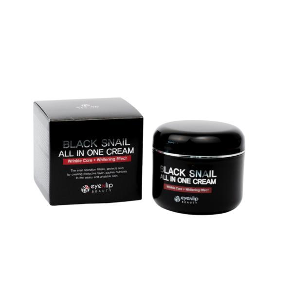 Cremă cu extract de mucină de melc iberic negru, 100g