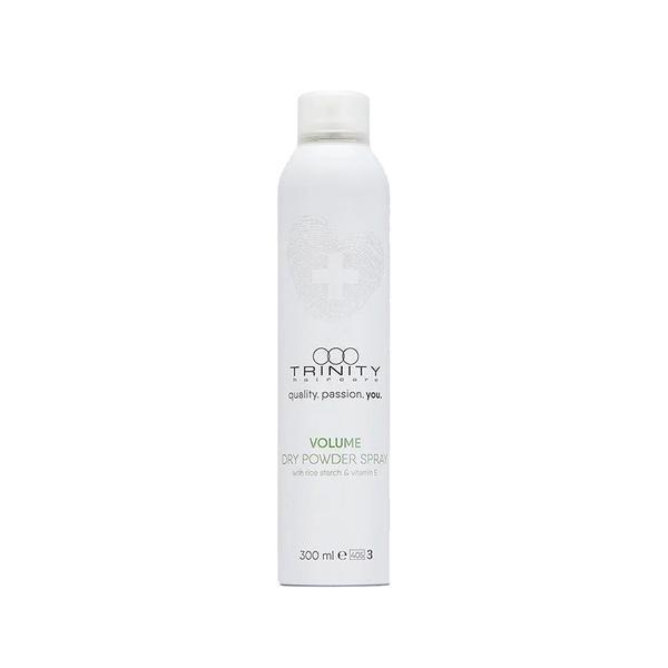 Sampon uscat pentru par fin essentials volume dry powder spray trinity haircare, 300 ml