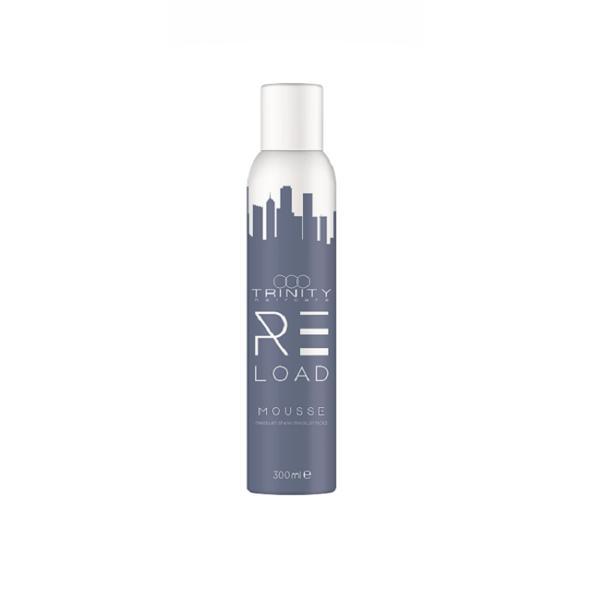Spuma pentru par, fixare medie, reload trinity haircare, 300 ml