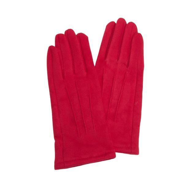 Manusi tactile rosii din vascoza