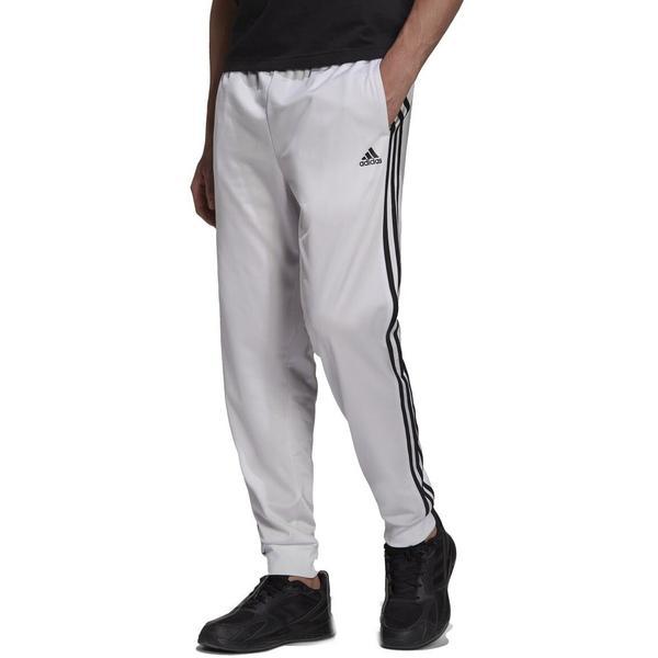 Pantaloni barbati adidas essentials warm-up tapered 3-stripes h46108, xxl, alb