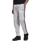 Pantaloni barbati adidas Essentials Warm-Up Tapered 3-Stripes H46108, XXL, Alb