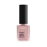 Lac pentru Unghii + Gerovital Beauty Magic Gel Effect, nuanta 19 Roz Lucios Metalizat, 11 ml