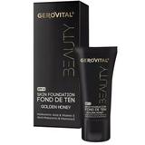 Fond de Ten cu Acid Hialuronic si Vitamina E - Gerovital Beauty Skin Foundation,  nuanta Golden Honey, 30 ml