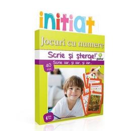Scrie si sterge - jocuri cu numere, editura gama